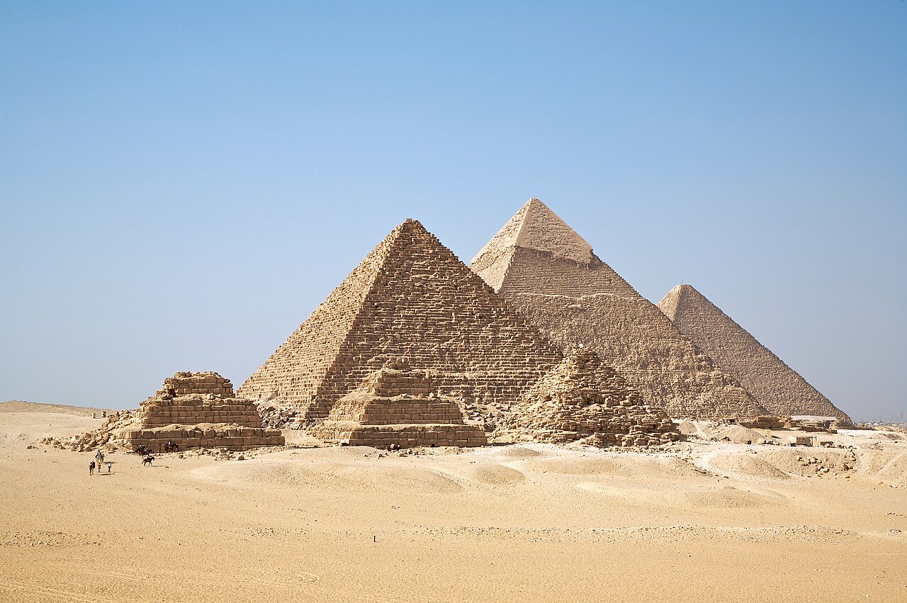 The Giza Pyramids in Egypt