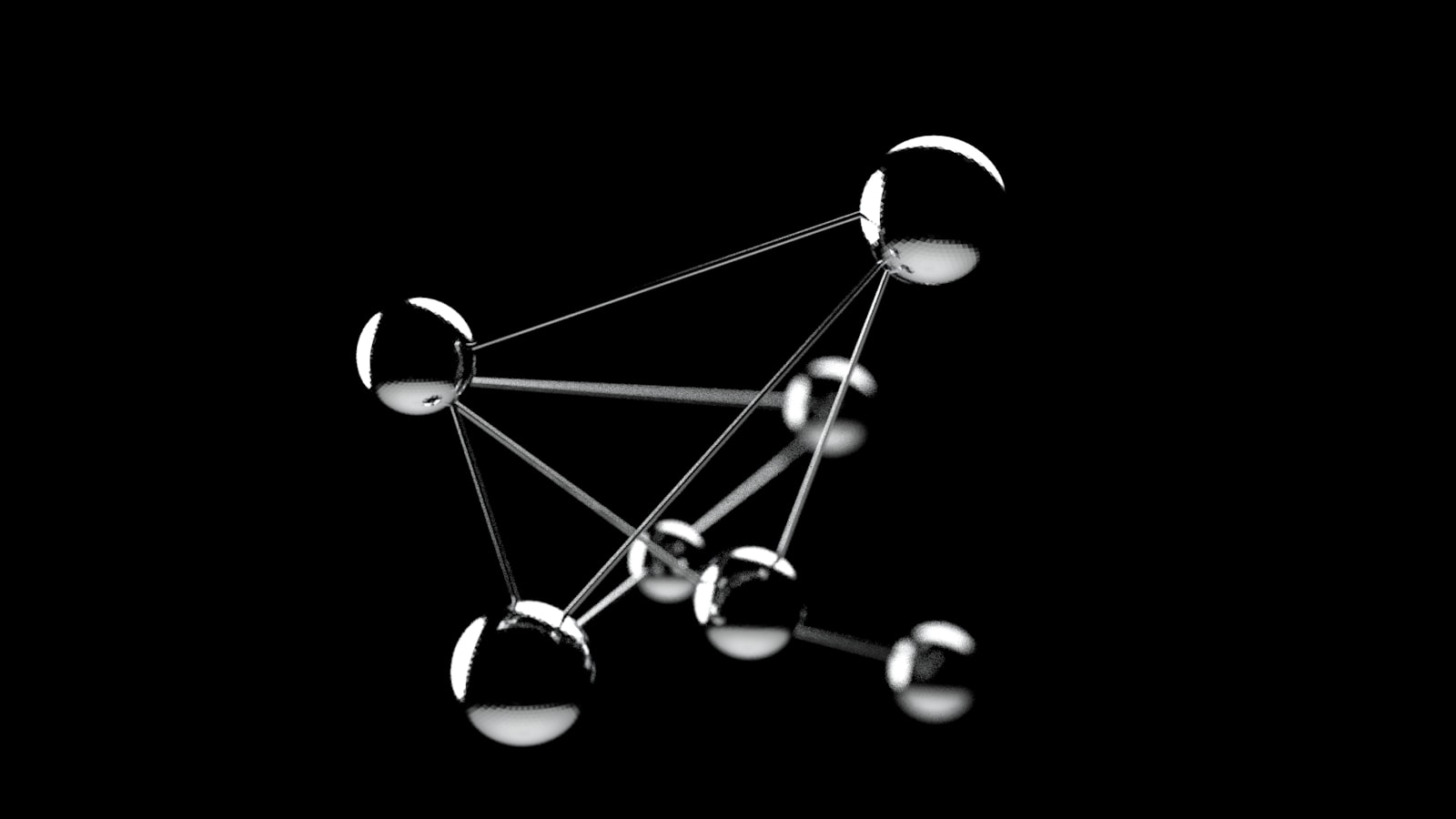 A network of connected nodes